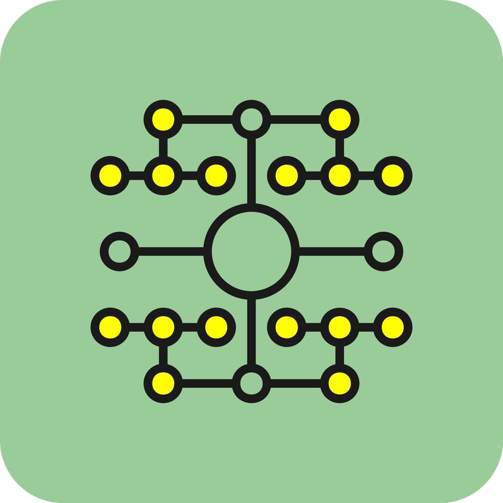 Concept Map Vector Icon Design