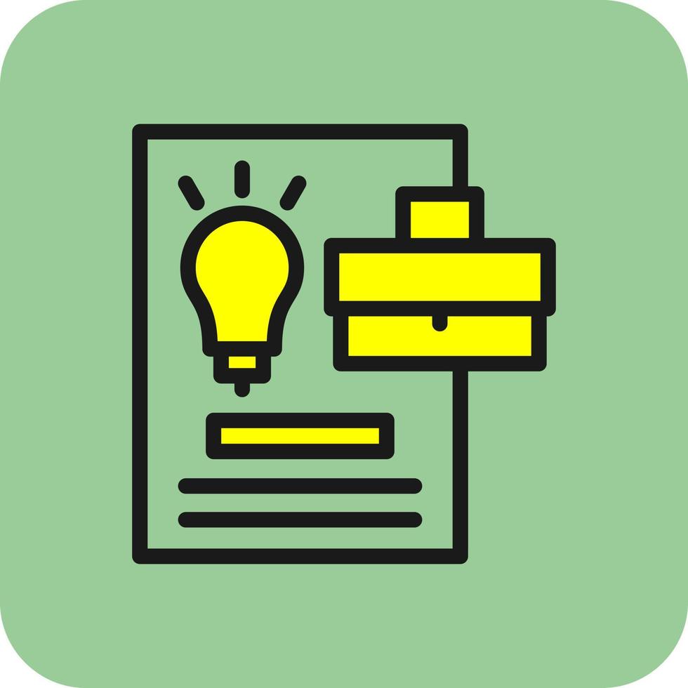 Business Idea Vector Icon Design