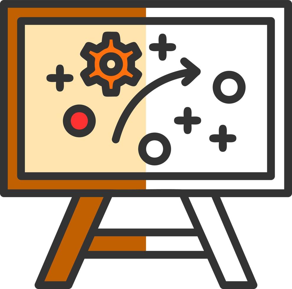 Strategy Vector Icon Design