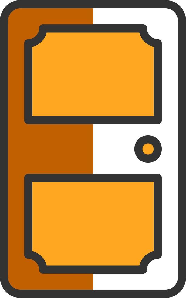 Door Vector Icon Design