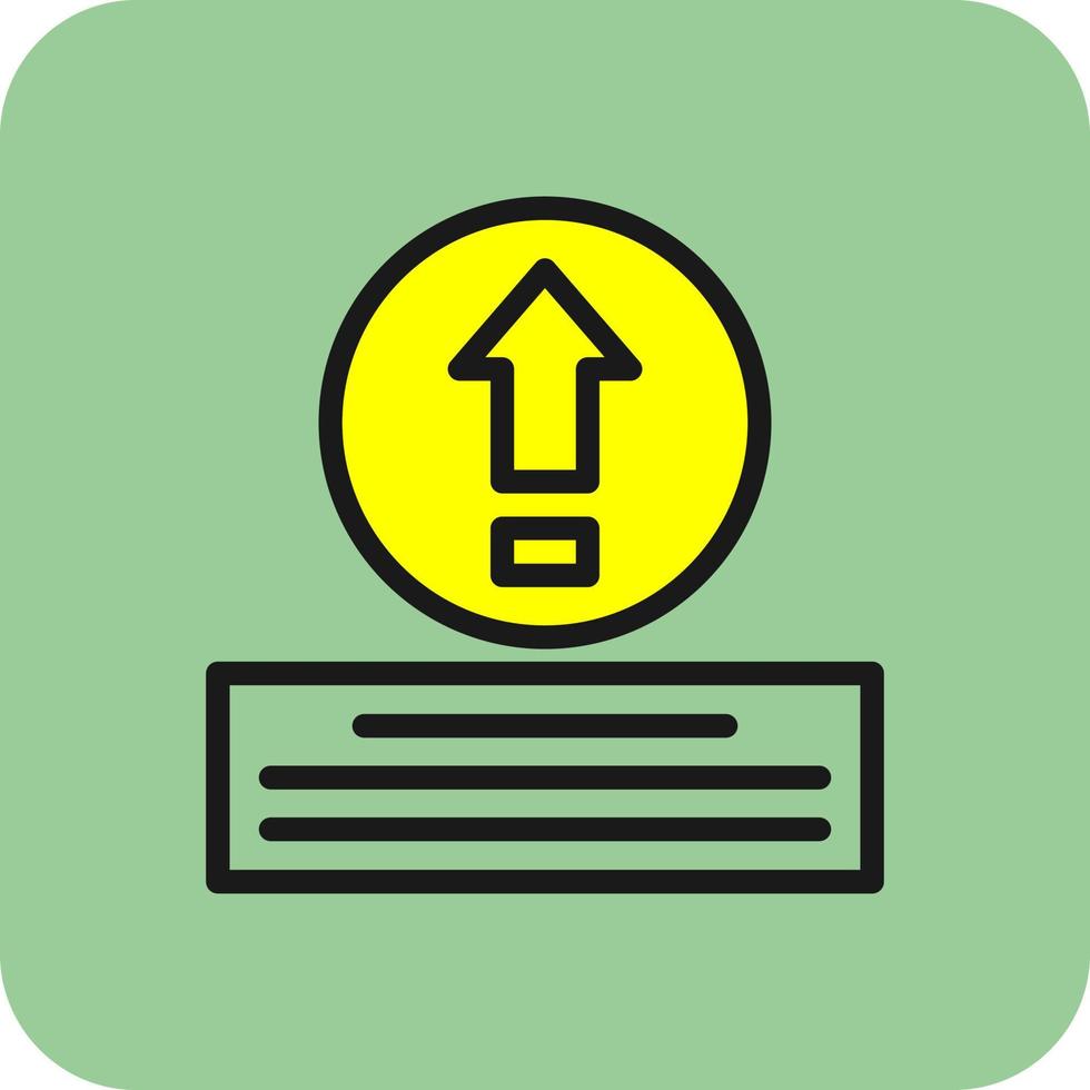 Get On Top Vector Icon Design