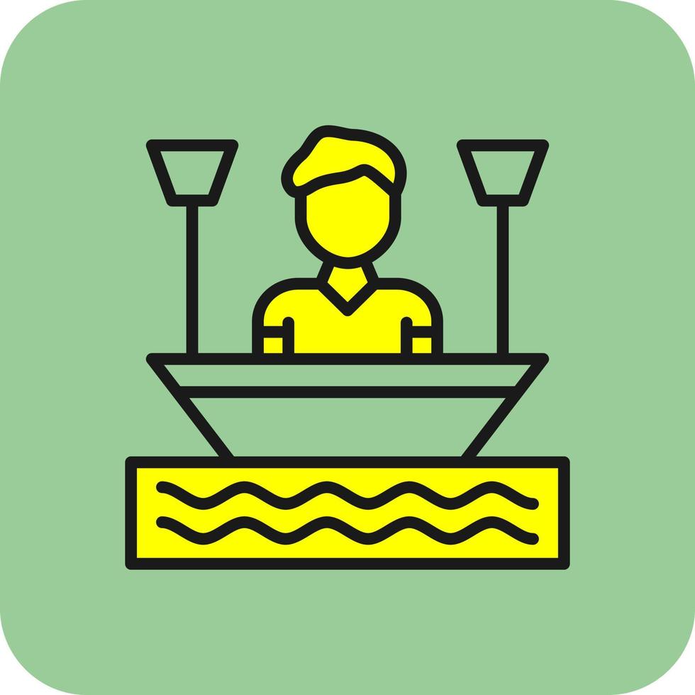 Boating Vector Icon Design