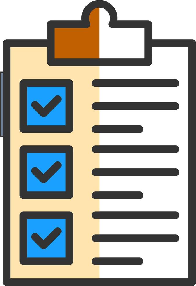 Clipboard Vector Icon Design