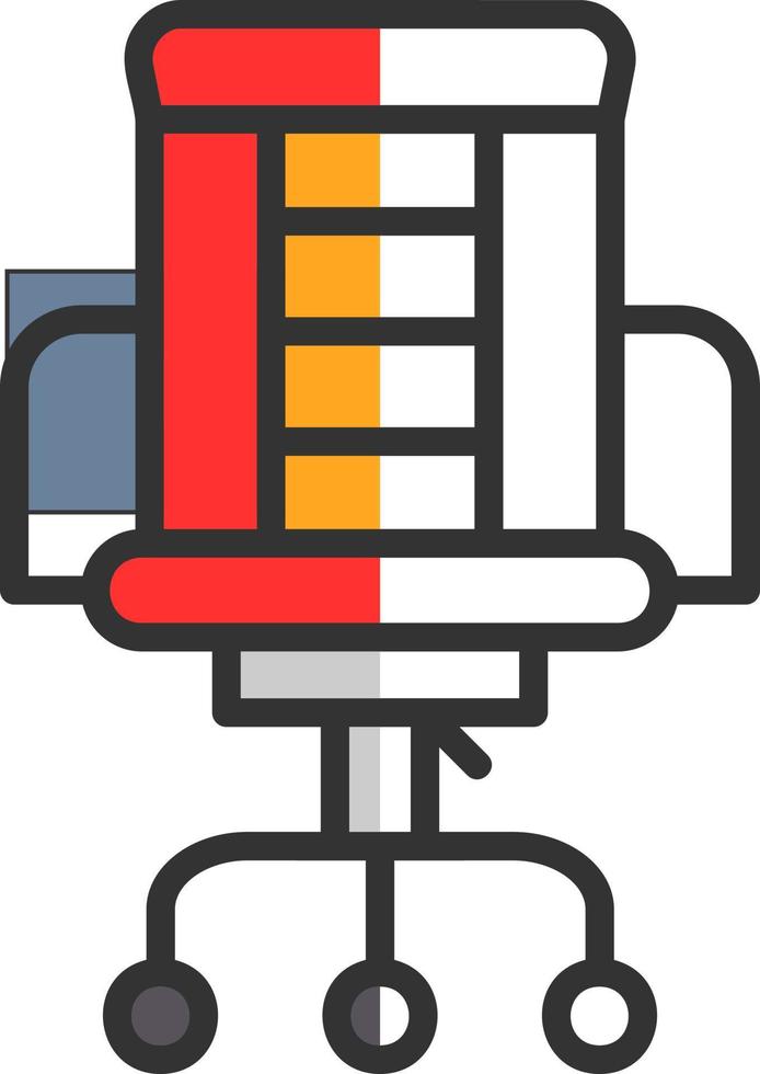 Boss Chair Vector Icon Design