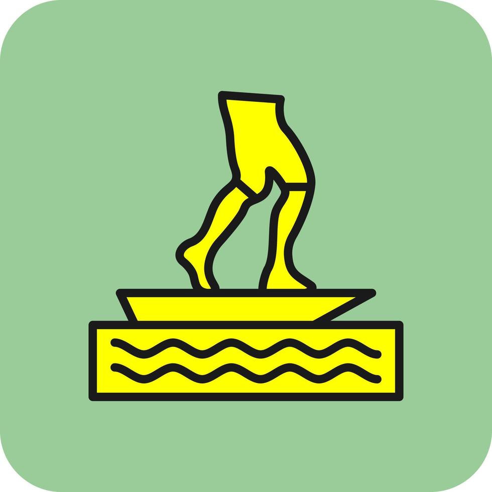 Flowrider Vector Icon Design