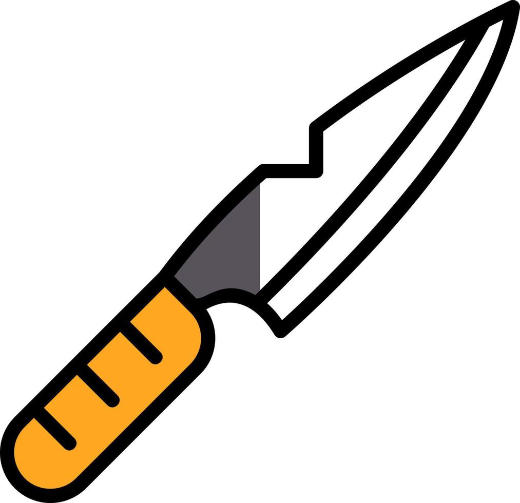 diseño de icono de vector de cuchillo