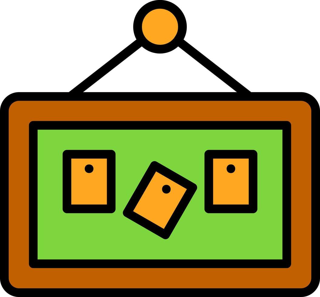Pinboard Vector Icon Design