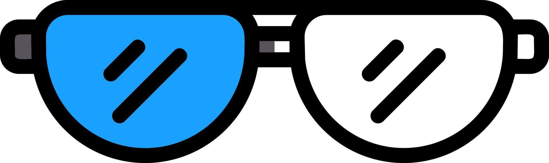 Sun Glasses Vector Icon Design