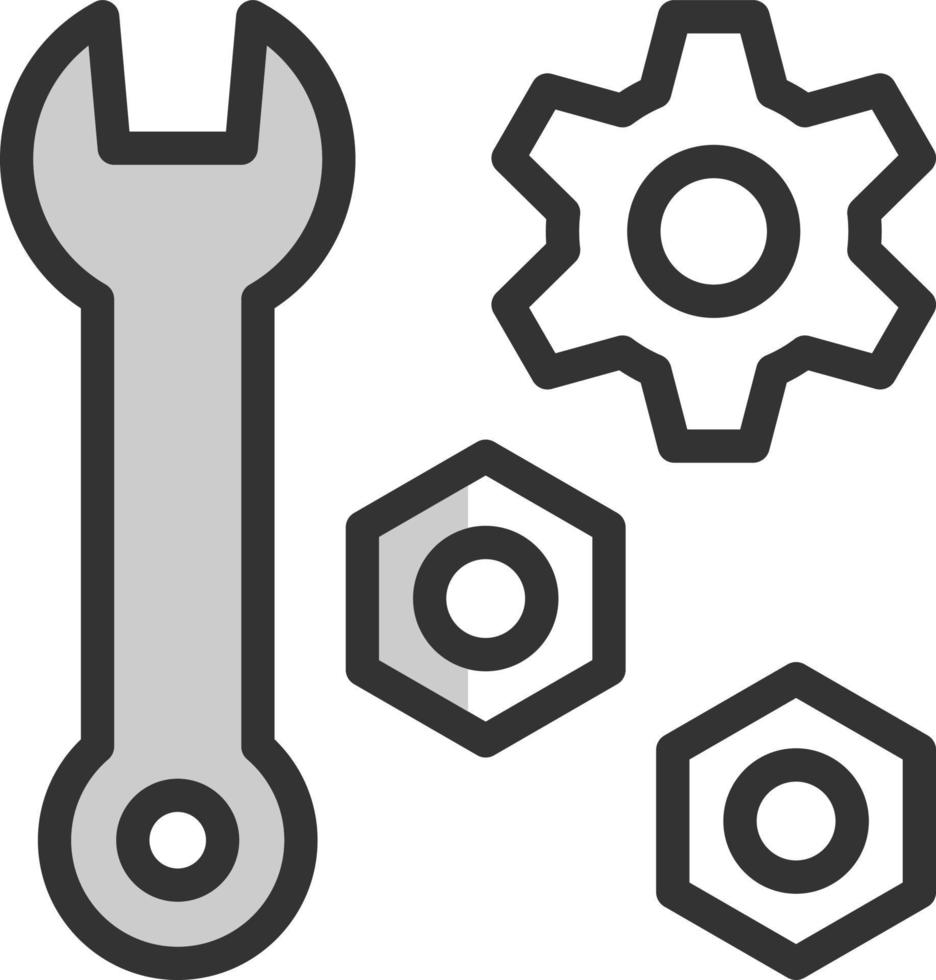 Repair Tools Vector Icon Design