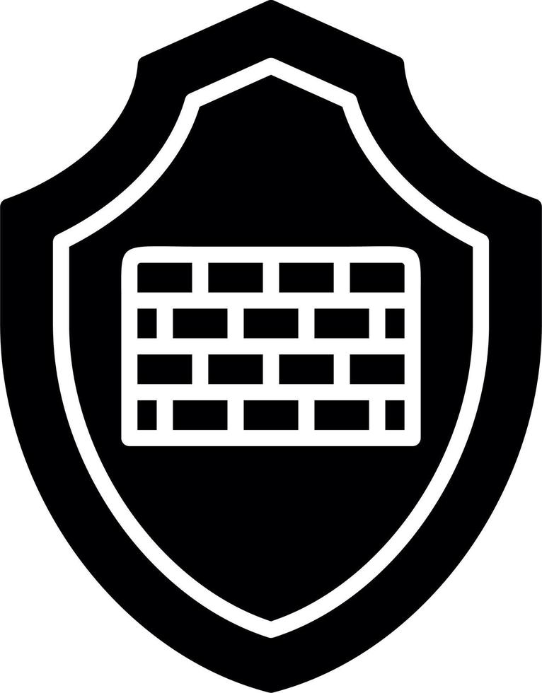 Defensive Wall Vector Icon