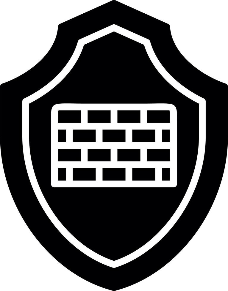 Defensive Wall Vector Icon