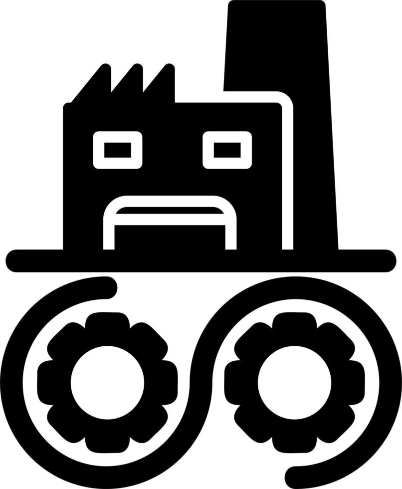 Factory Vector Icon