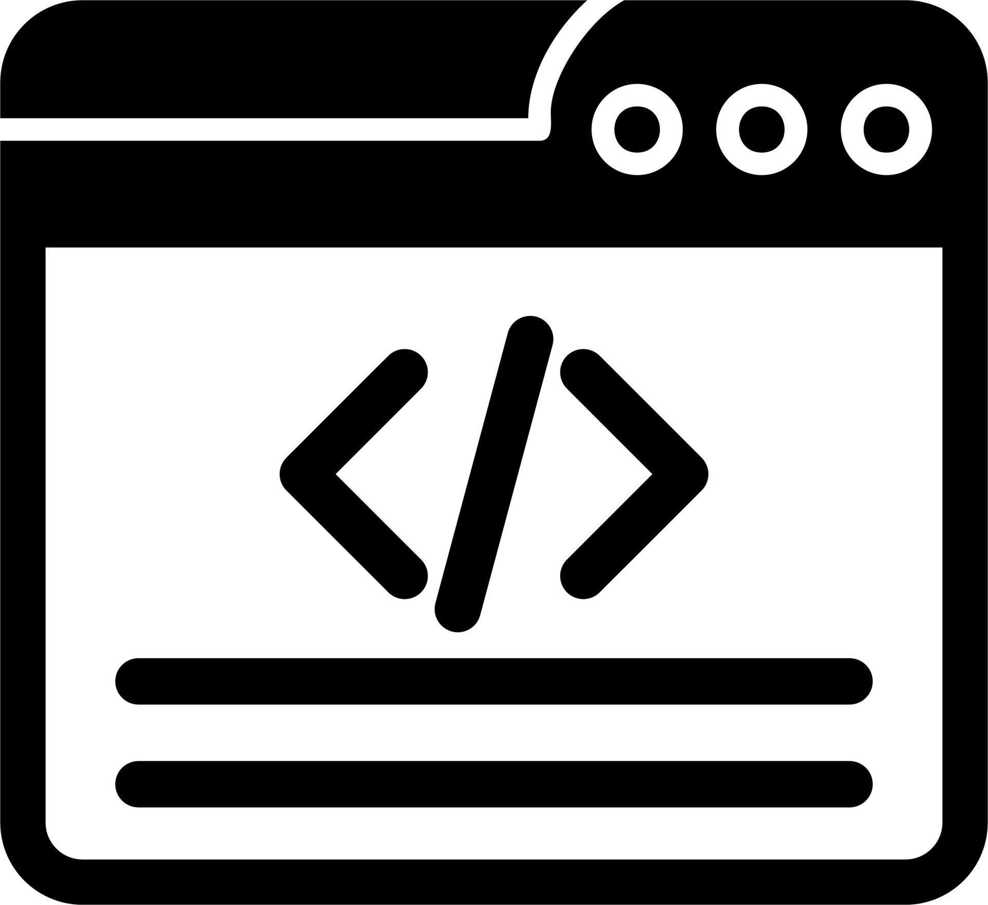 Web Development Vector Icon 21087458 Vector Art at Vecteezy