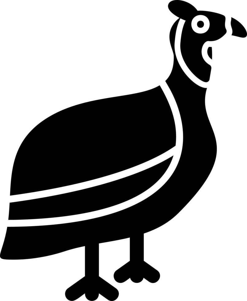 Guineafowl Vector Icon