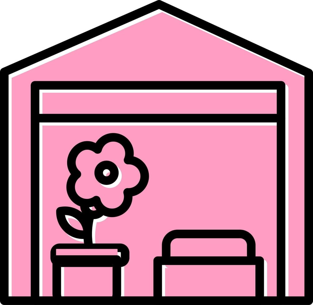 Warehouse Vector Icon