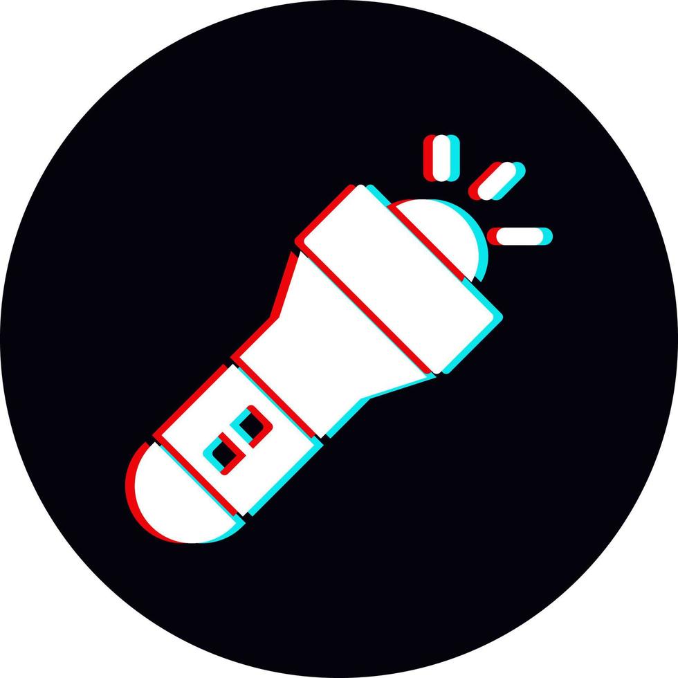 Flashlight Vector Icon