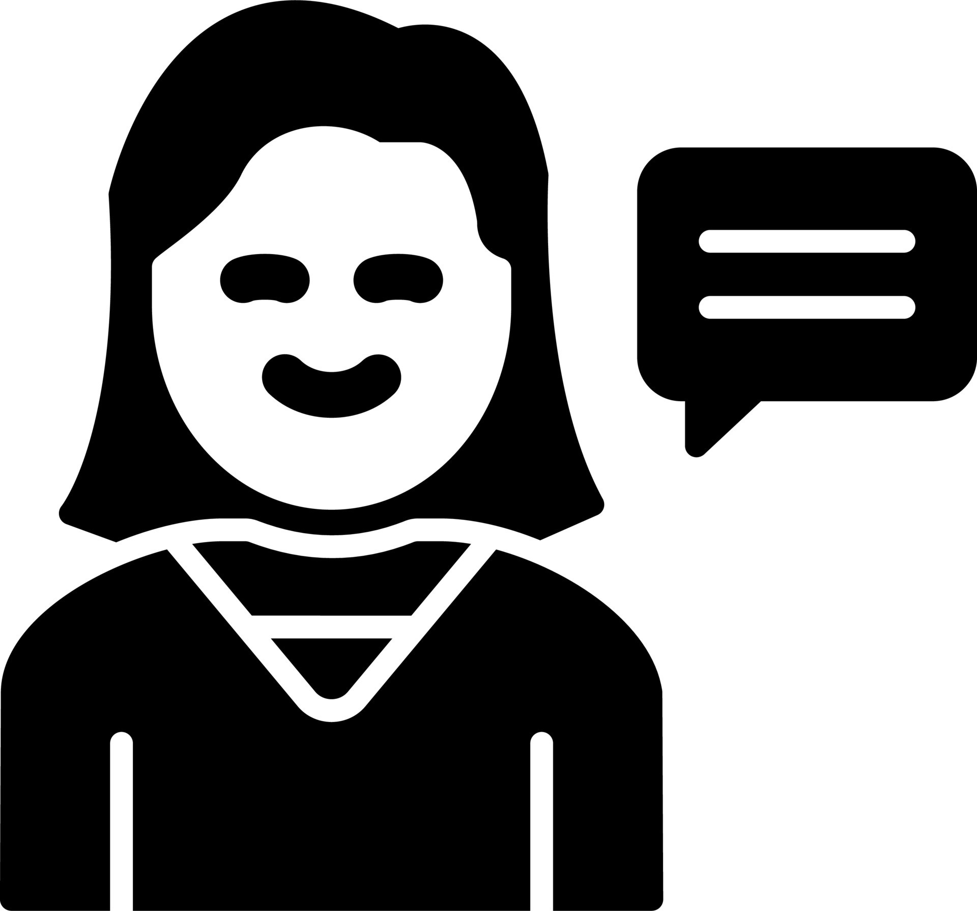 Talk Vector Icon 21088106 Vector Art at Vecteezy