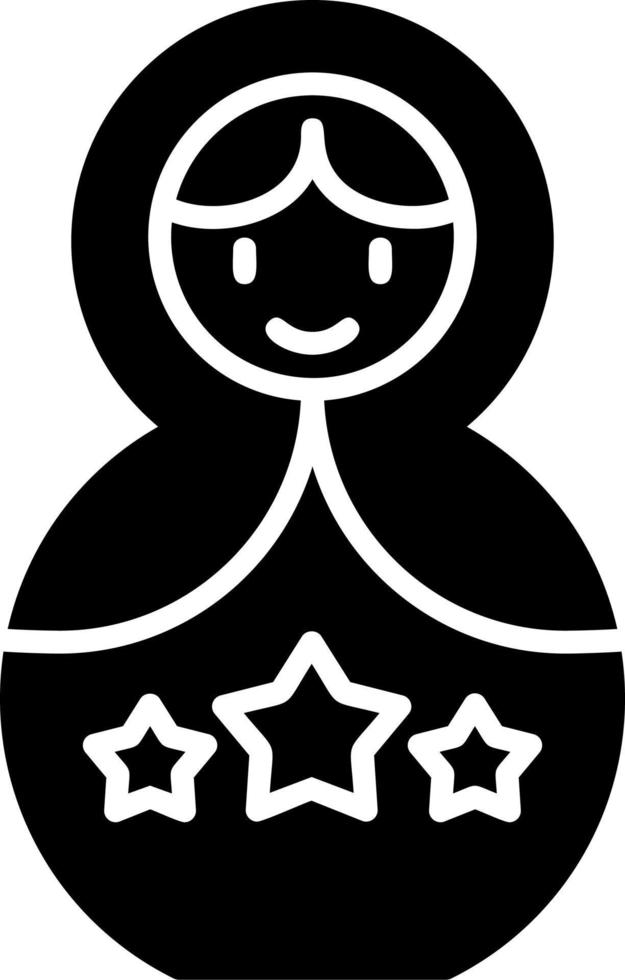 Matryoshka Doll Vector Icon