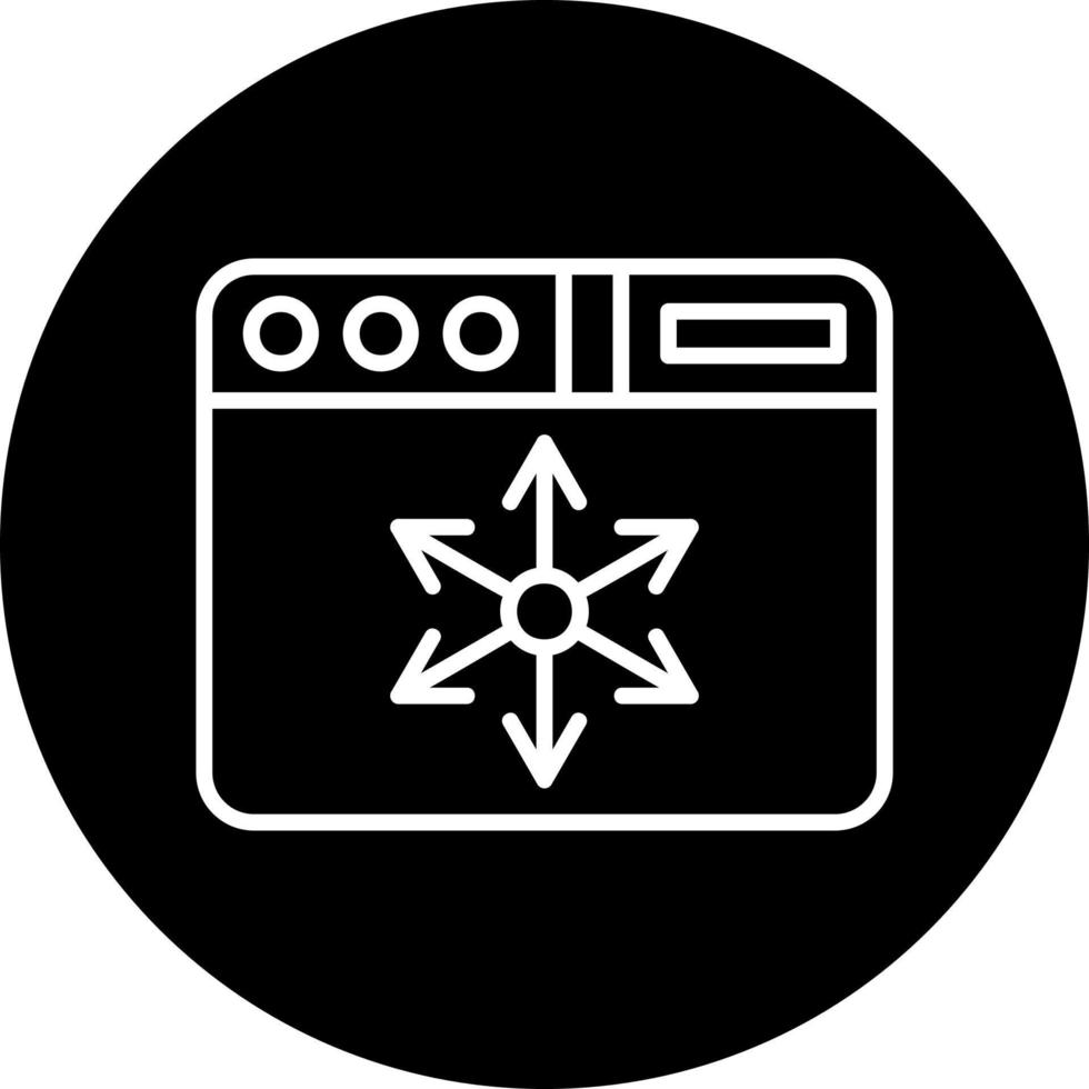 Dimension Vector Icon