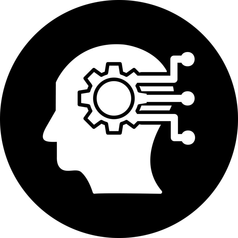 Machine Learning Vector Icon