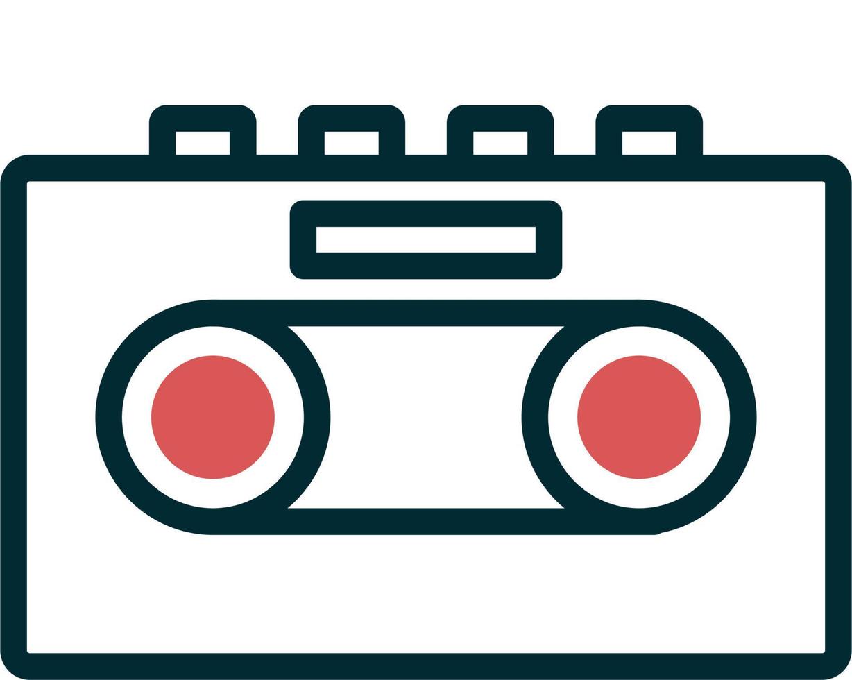 Tape Recorder Vector Icon