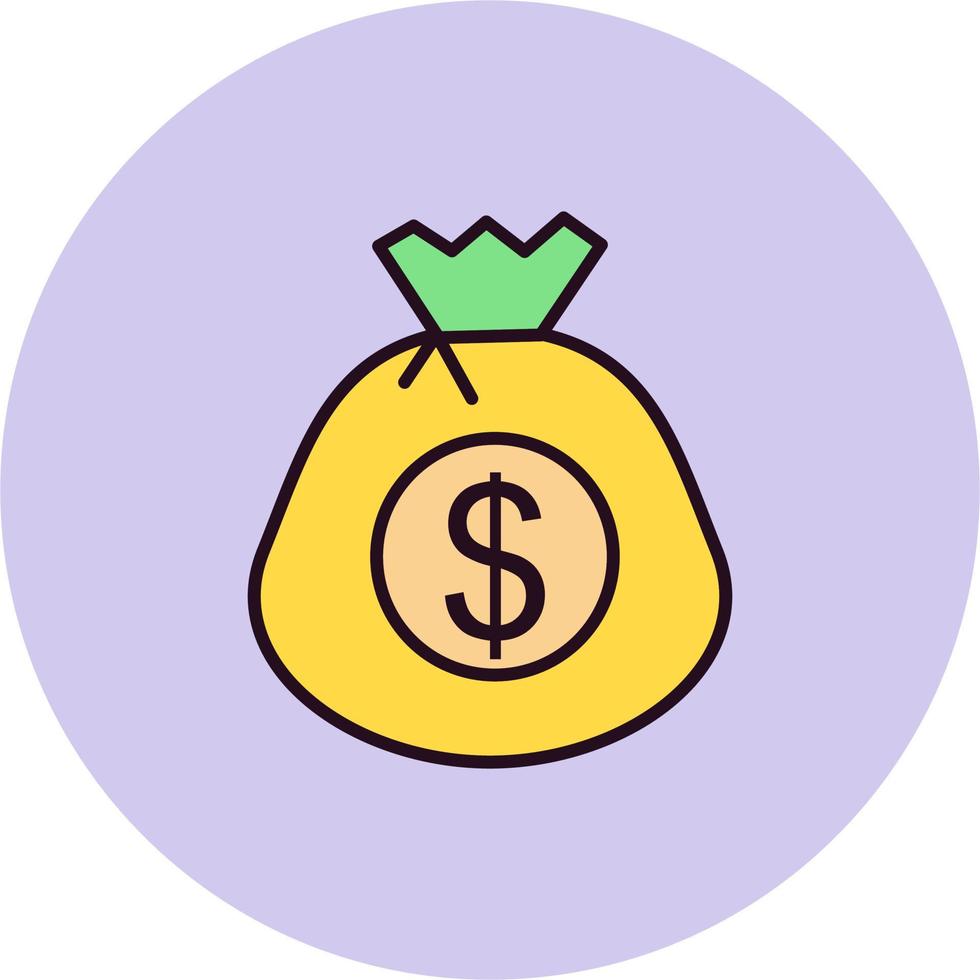 Money bag Vector Icon