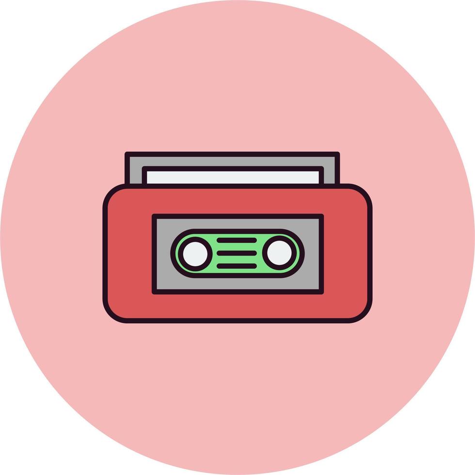 Video tape Vector Icon