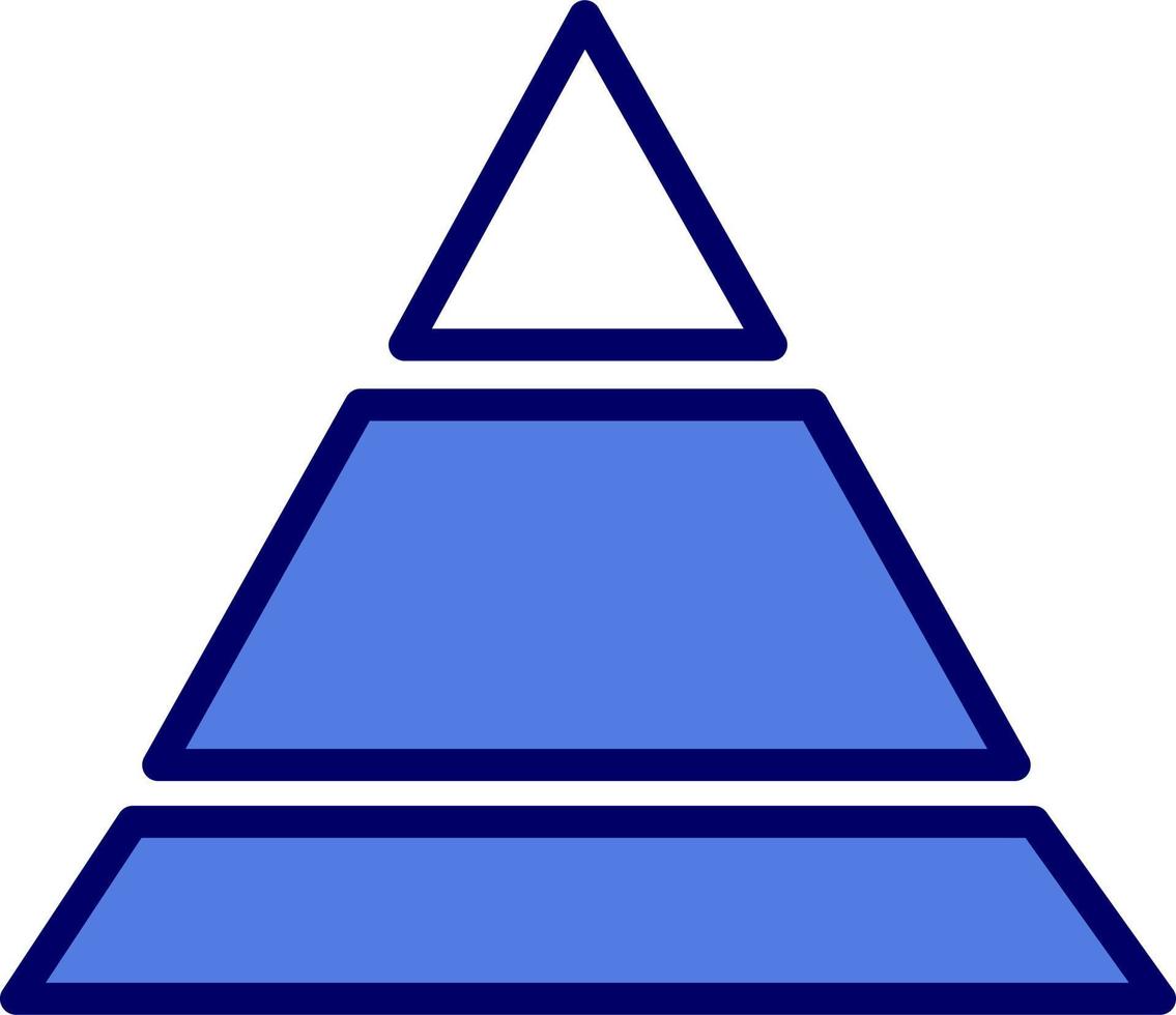 Pyramindchart Vector Icon