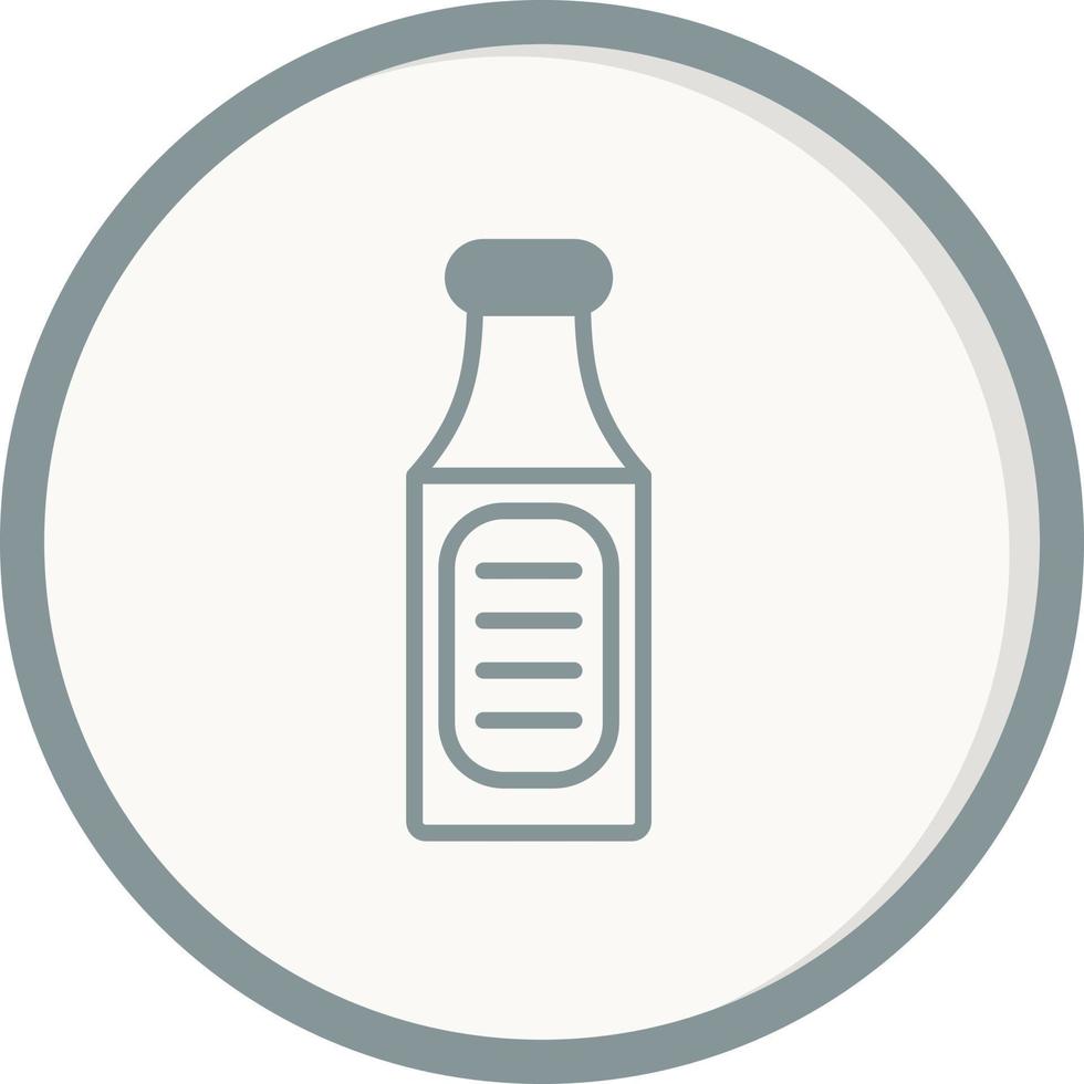 icono de vector de botella de leche