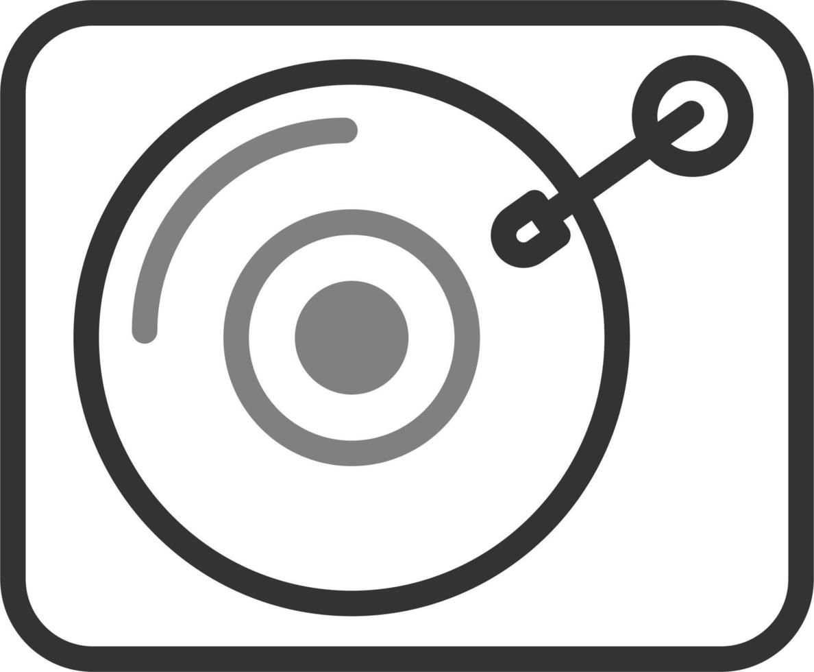 Turntable Vector Icon