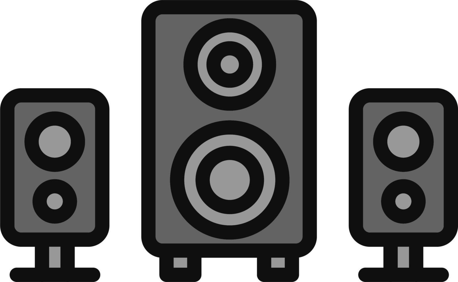 Music Speaker Vector Icon