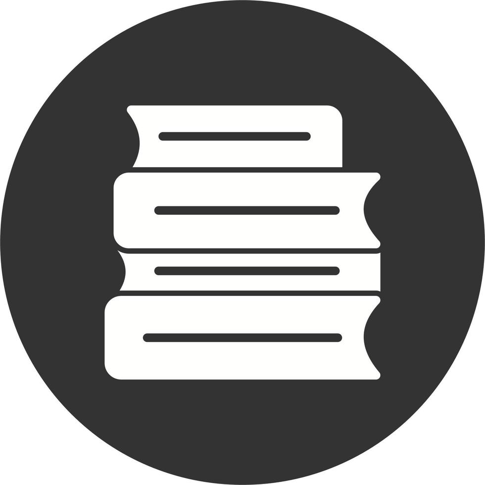 icono de vector de libros