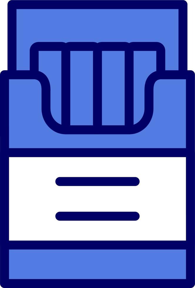 Cigarette Box Vector Icon