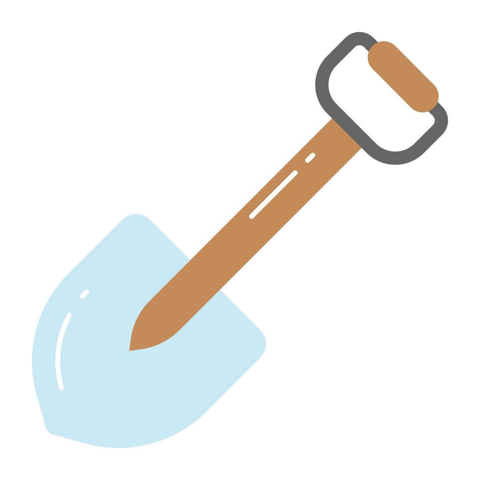 Premium design vector of shovel, construction tool icon