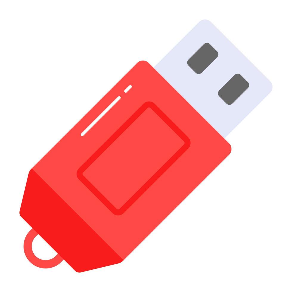 USB vector diseño en moderno estilo, universal de serie autobús icono