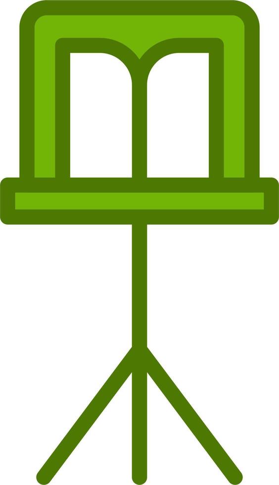 Music Stand Vector Icon