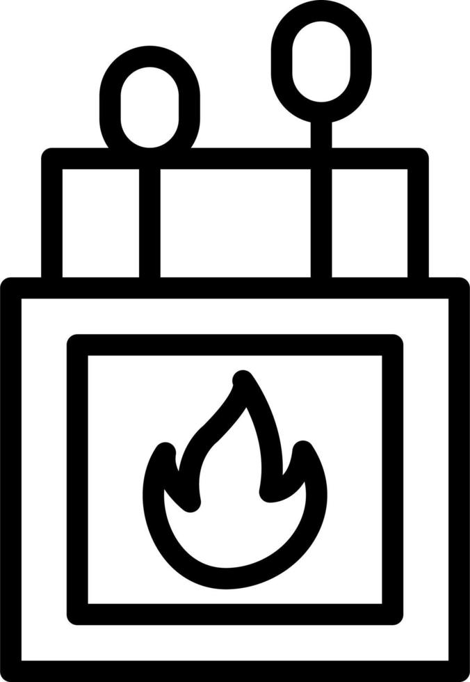 Match Box Vector Icon