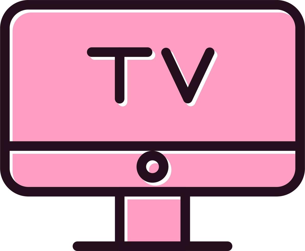 Television Vector Icon