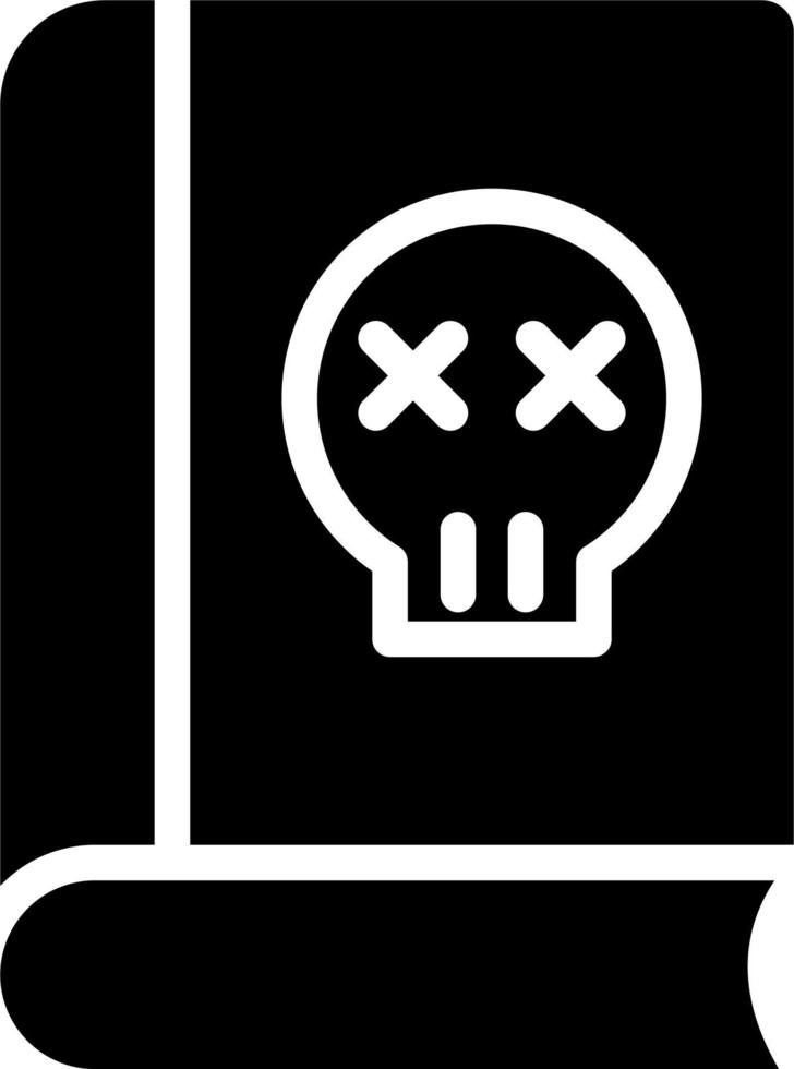 Poisonous book Vector Icon