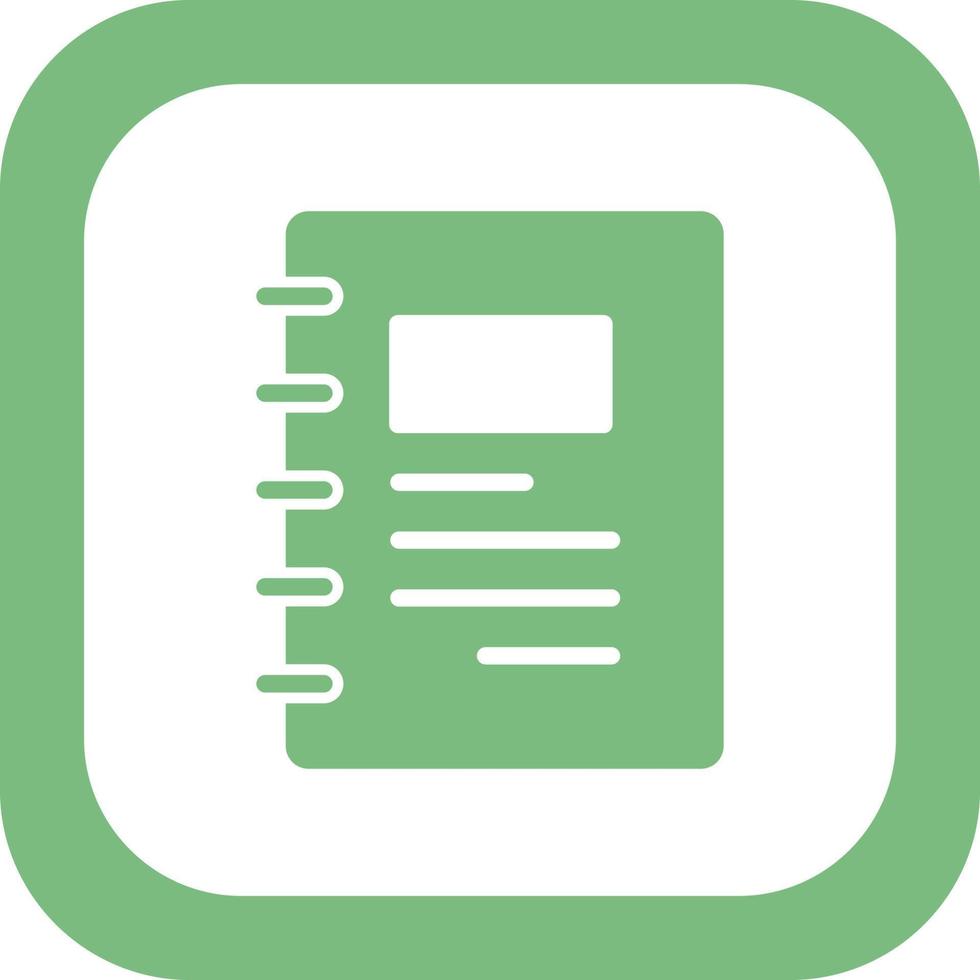 Notepad Vector Icon