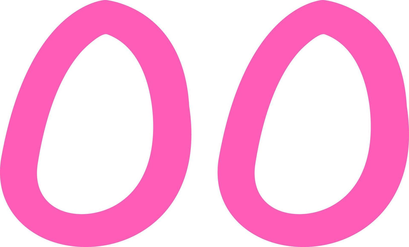 Arabic Number Fifty Five Vector Icon