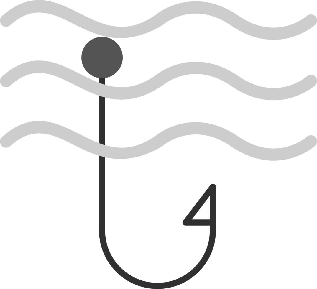 Fish hook Vector Icon