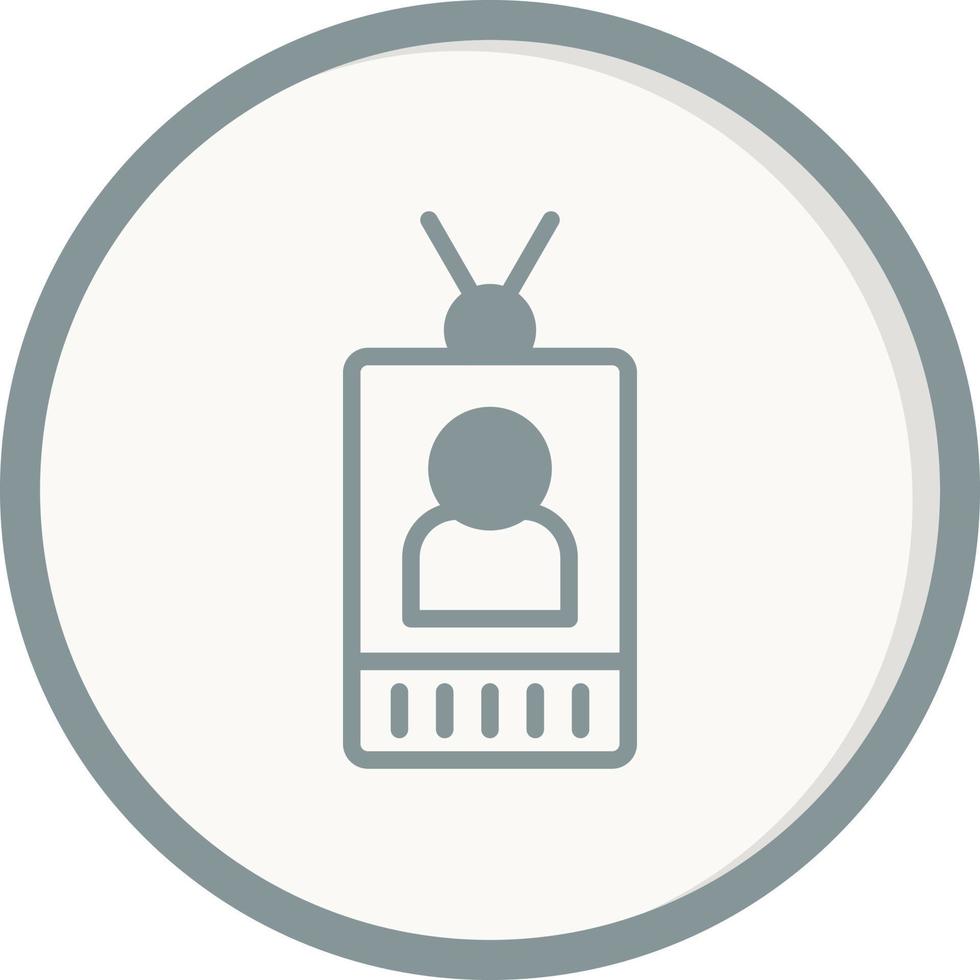 Press Pass Vector Icon