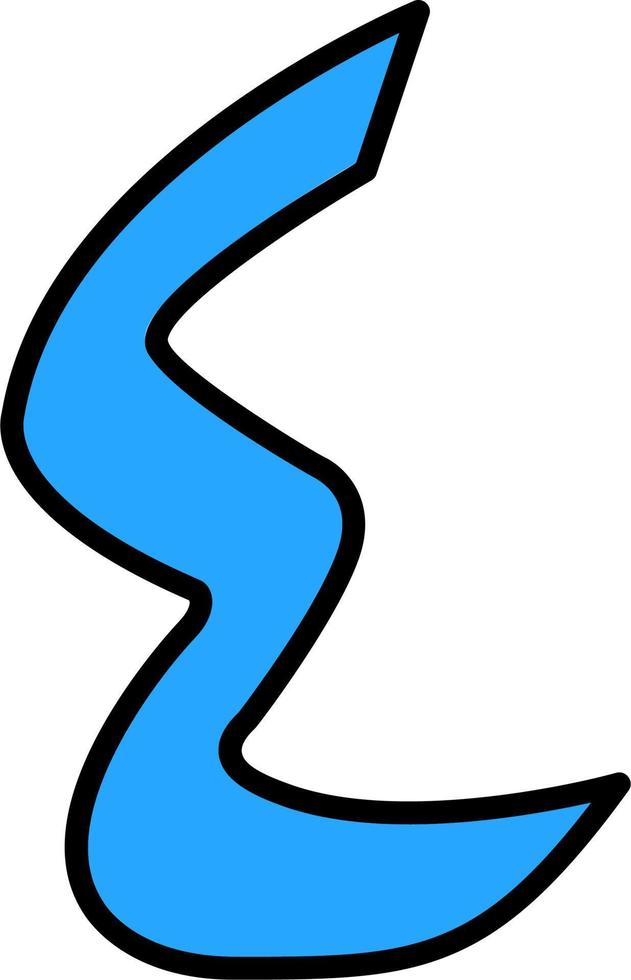 Arabic Number Four Vector Icon