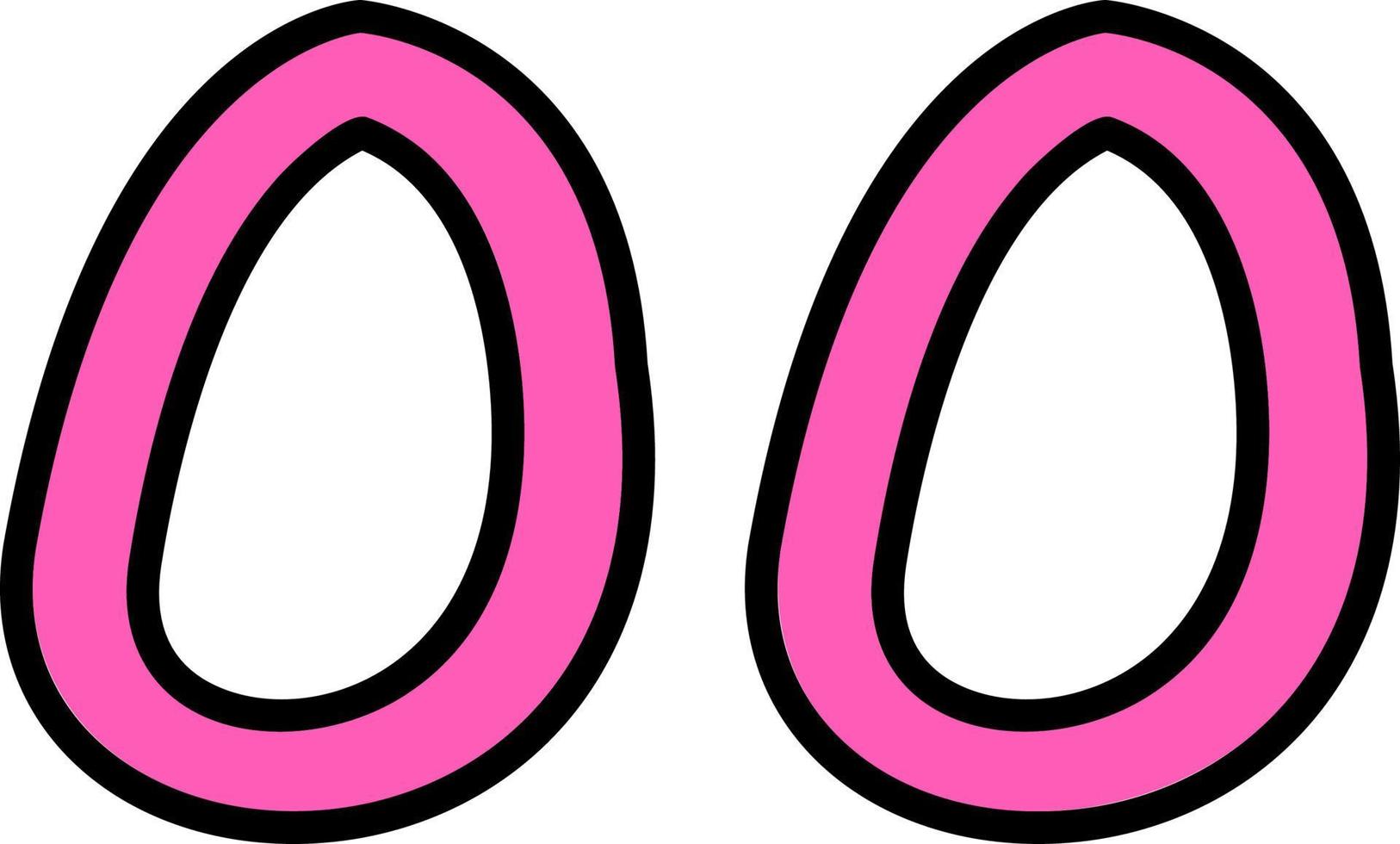 Arabic Number Fifty Five Vector Icon