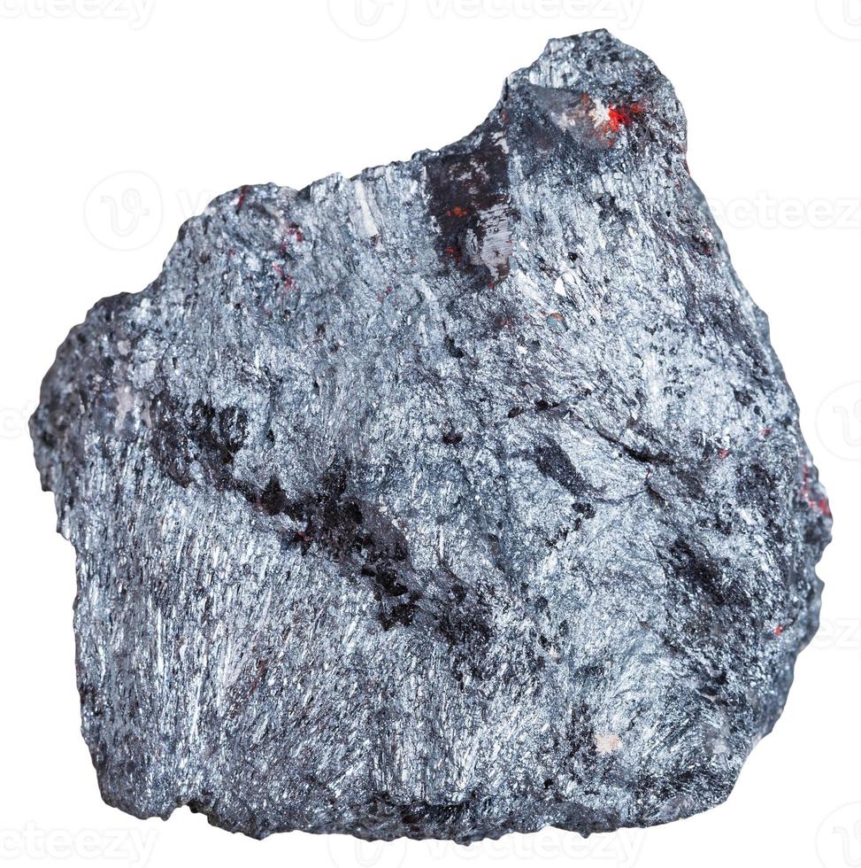 antimony ore specimen Stibnite, antimonite photo