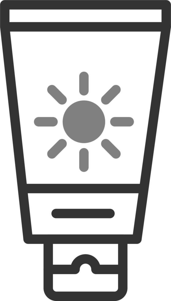 icono de vector de protector solar