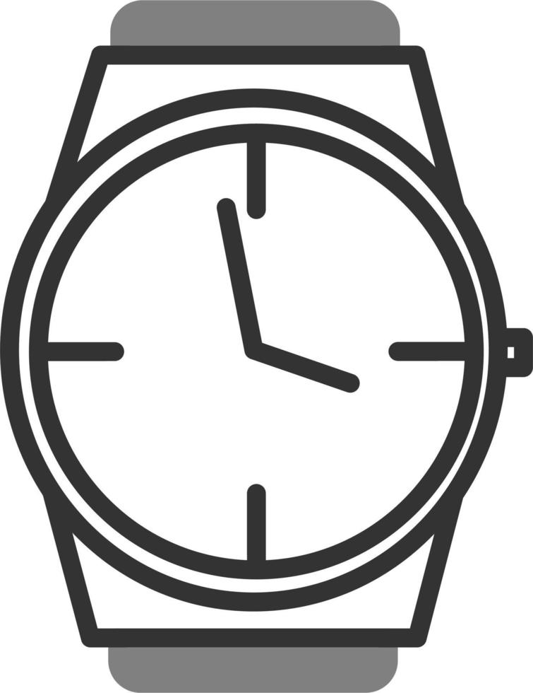 icono de reloj de pulsera vector