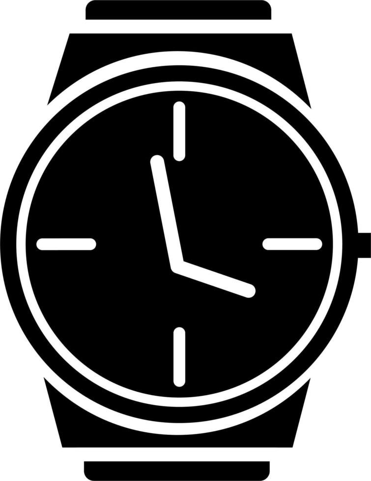 Wrist watch icon vector