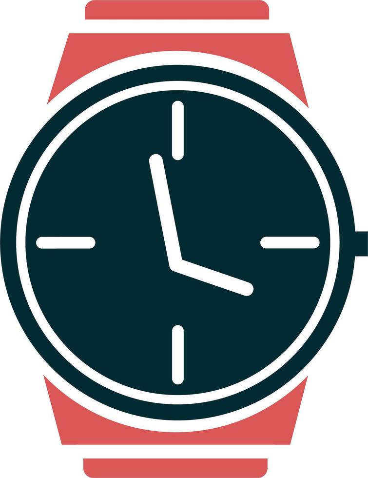 Wrist watch icon vector
